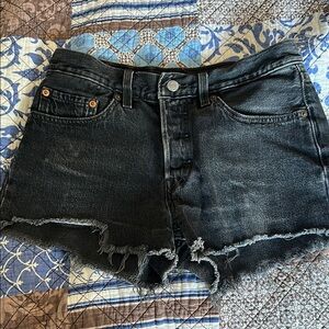 Levi's Dark Gray Jean Shorts